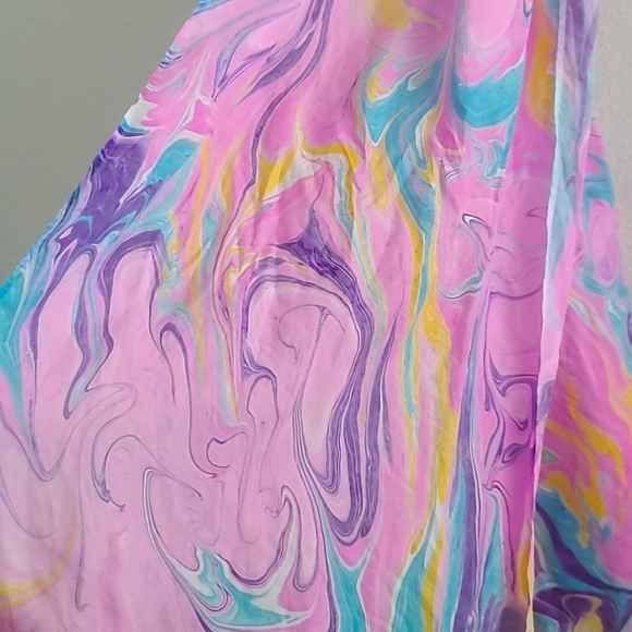 3/9 SILK SCARF - Picture 3 of 3